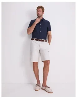 Sportscraft Cargo Short in White