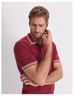 Sportscraft Finnley Knit Polo