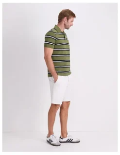 Sportscraft SC Bold Stripe Pique Polo