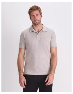 Sportscraft SC Melange Pique Polo