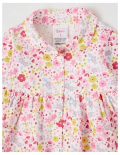 Sprout Babycord Ditsy Floral Pocket Dress in Assorted