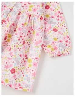 Sprout Babycord Ditsy Floral Pocket Dress in Assorted
