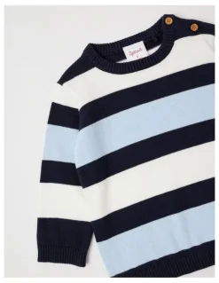 Sprout Block Stripe Jumper in Assorted