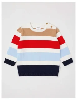 Sprout Block Stripe Jumper in Assorted