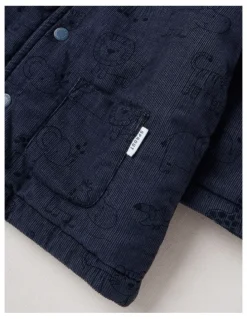 Sprout Cord Jacket in Navy