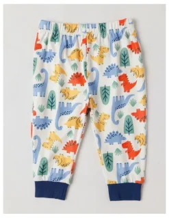 Sprout Cosy Knit Dino Pyjamas in Assorted