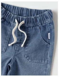 Sprout Denim Pants in Blue