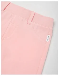Sprout Essentials Solid Leggings in Pale Pink