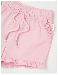 Sprout Essentials Solid Shorts in Light Pink