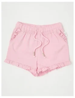 Sprout Essentials Solid Shorts in Light Pink