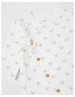 Sprout Koala Coverall in White