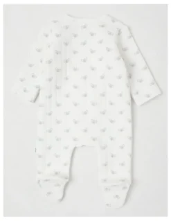 Sprout Koala Coverall in White