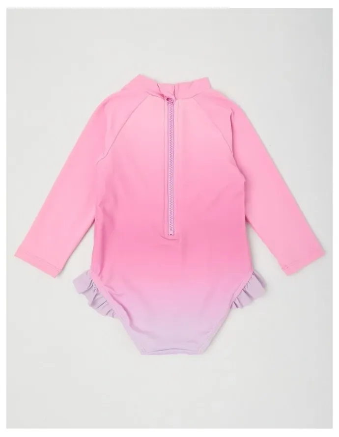 Sprout Ombre Strawberry Swimwear in Baby Pink