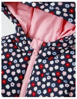 Sprout Puffer Jacket in Navy