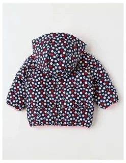 Sprout Puffer Jacket in Navy
