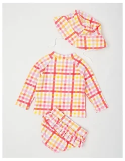 Sprout Rainbow Gingham Swimwear in Assorted