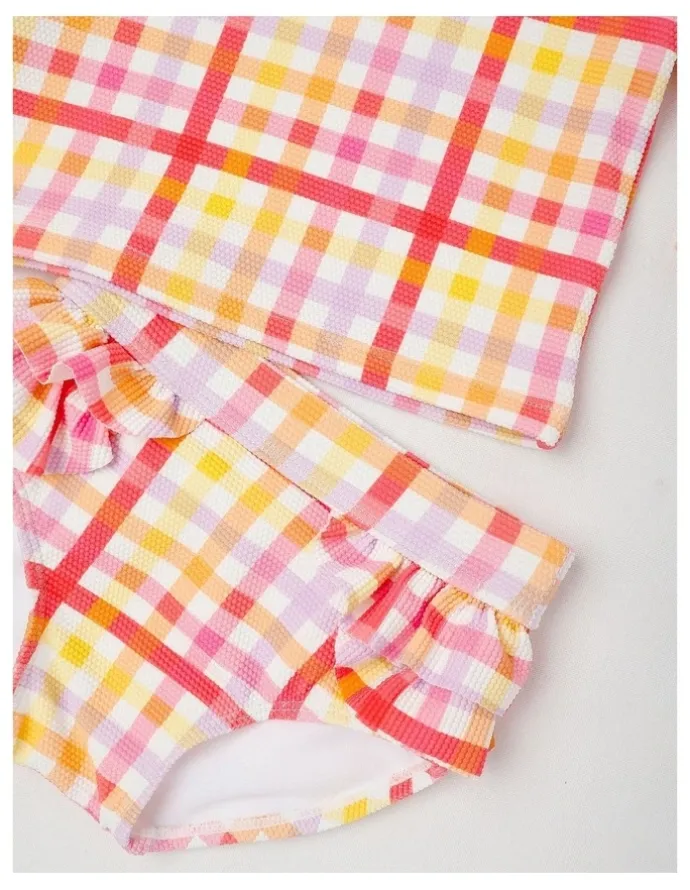 Sprout Rainbow Gingham Swimwear in Assorted