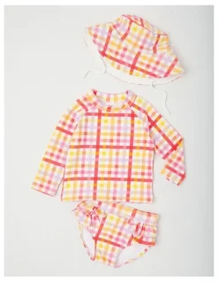 Sprout Rainbow Gingham Swimwear in Assorted