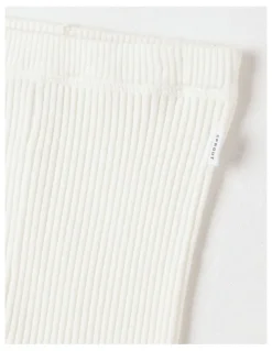 Sprout Rib Leggings in Cream