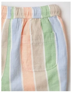 Sprout Textured Stripe Short in Multi