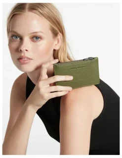 Status Anxiety Avoiding Things Wallet in Khaki