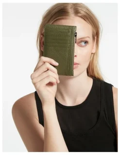 Status Anxiety Avoiding Things Wallet in Khaki