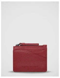 Status Anxiety Hearts Still Beating Credit Card Holder in Rouge