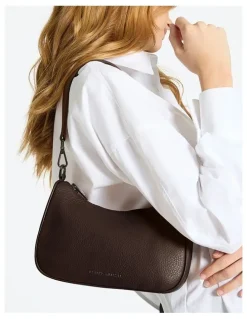 Status Anxiety Look Both Ways Crossbody Bag in Brown