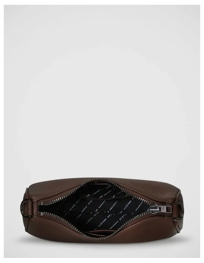 Status Anxiety Look Both Ways Crossbody Bag in Brown