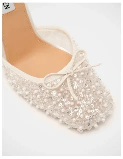 Steve Madden Larina-Seq Dress Heels in Ivory