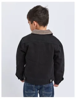 St Goliath Barn Jacket (3-7 Years) in Black