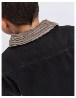 St Goliath Barn Jacket (3-7 Years) in Black