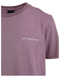 St Goliath Essential Tee (8-16 Years) in Burgandy