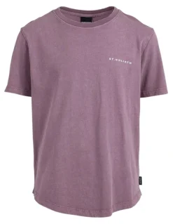 St Goliath Essential Tee (8-16 Years) in Burgandy