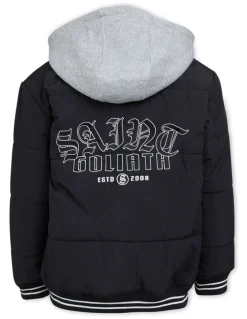 St Goliath Global Bomber Jacket (3-7 Years) in Black