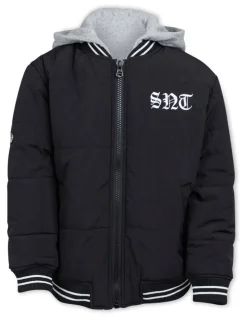 St Goliath Global Bomber Jacket (3-7 Years) in Black