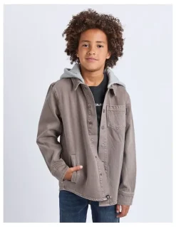 St Goliath Gravity Jacket (8-16 Years) in Grey