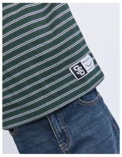 St Goliath Half-Pipe Tee (8-16 Years) in Green