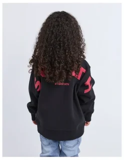 St Goliath Influence Crew Jumper in Forest (3-7 Years)
