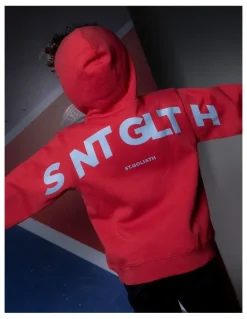 St Goliath Influence Hoodie in Red