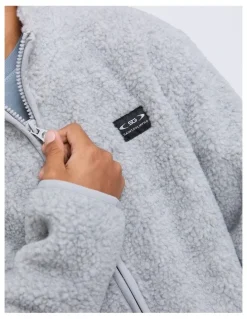 St Goliath Melange Polar Jacket in Grey Marl (8-16 Years)