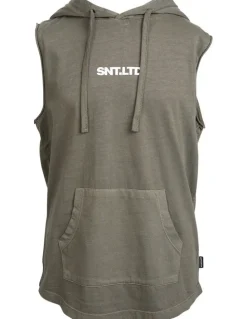 St Goliath Podium Hooded Muscle (3-7 Years) in Khaki