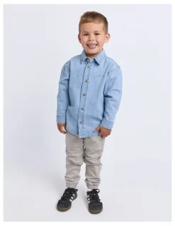 St Goliath Prize Script Shirt (3-7 Years) in Blue