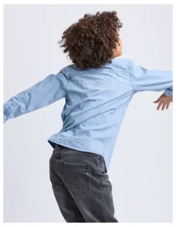 St Goliath Prize Script Shirt (8-16 Years) in Blue
