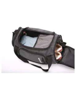 Suissewin Swiss Waterproof Duffel Weekender Gym Travel Bag Grey