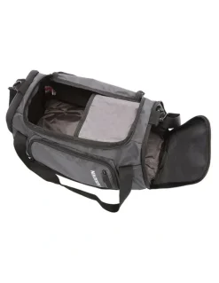 Suissewin Swiss Waterproof Duffel Weekender Gym Travel Bag Grey