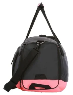 Suissewin Swiss Waterproof Duffel Weekender Gym Travel Bag Grey/Orange