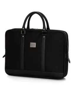 Suissewin Swiss Waterproof 15.6 Laptop Briefcase Messenger Travel Work Bag Black