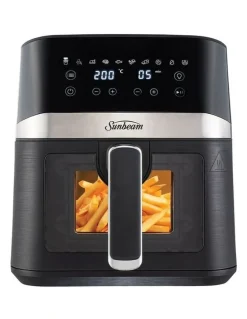 Sunbeam Alinea Digital Diamond Force Airfryer AFP4510BK in Black