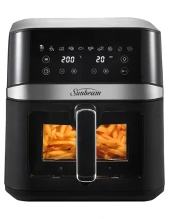 Sunbeam Alinea Pro DiamondForce Air Fryer 6L in Black AFP4550DF